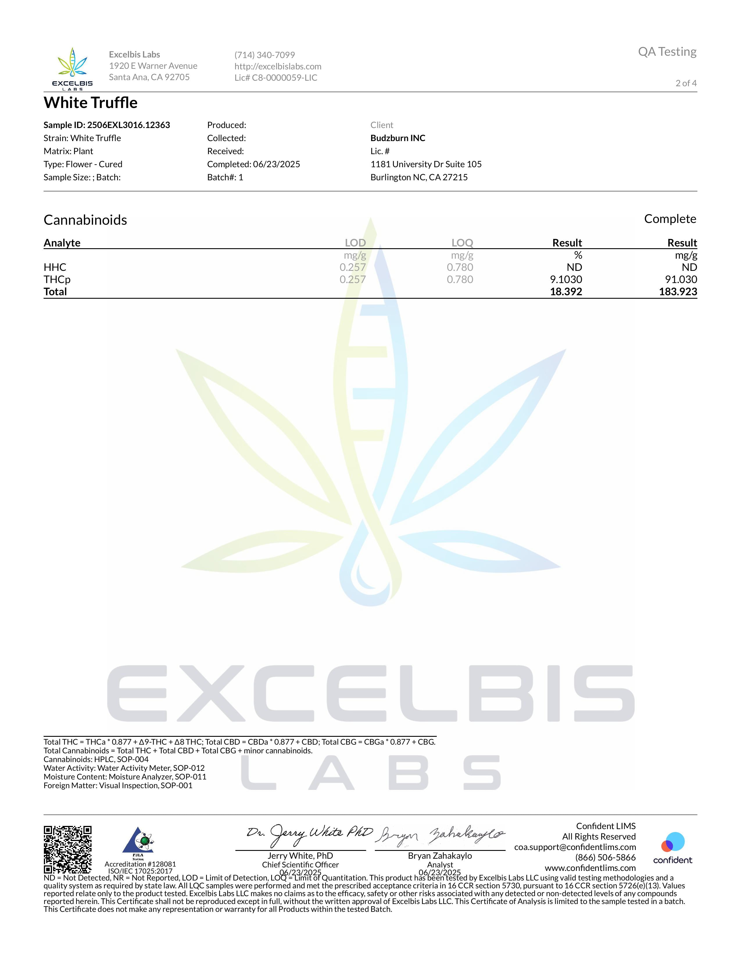 MediCure White Truffle – Premium THCA Flower